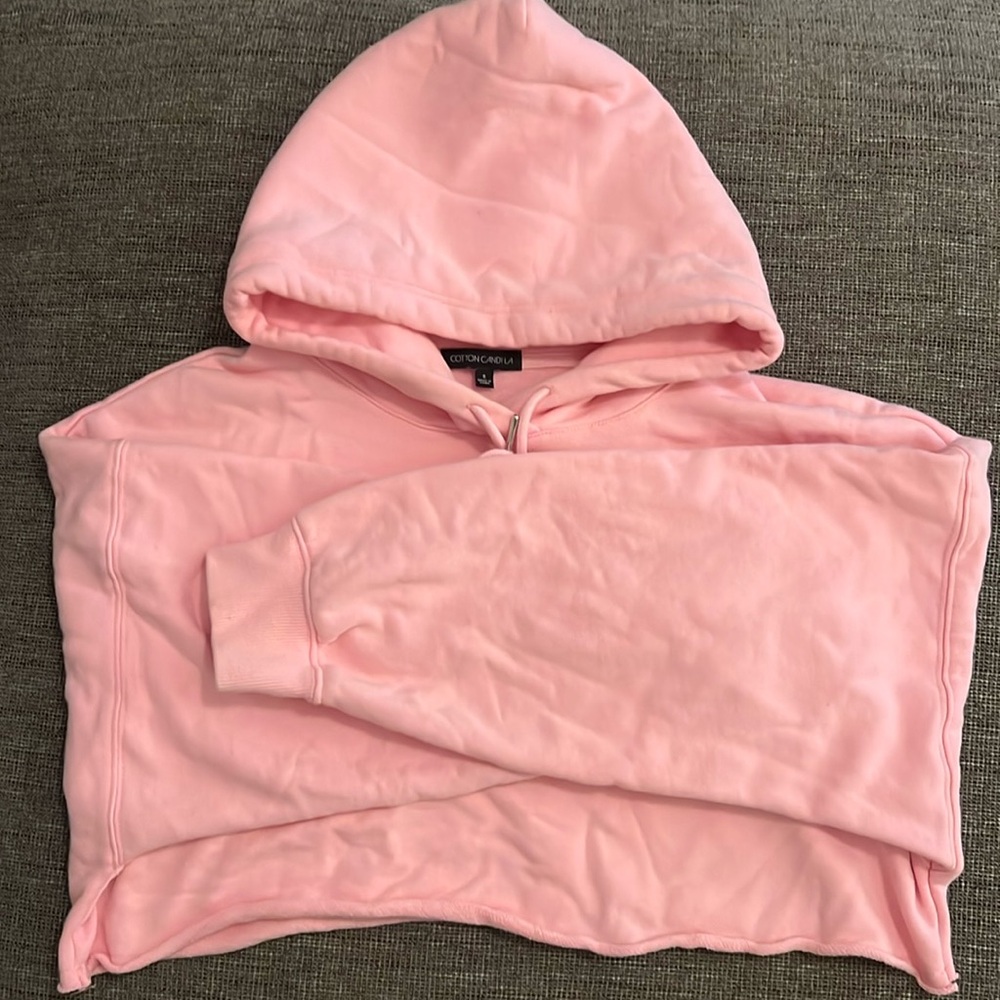 Cropped hoodie